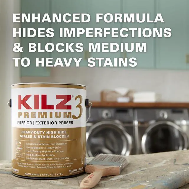 Alt view image 4 of 6 - 3 Premium Primer, Interior/Exterior, 5 Gallon