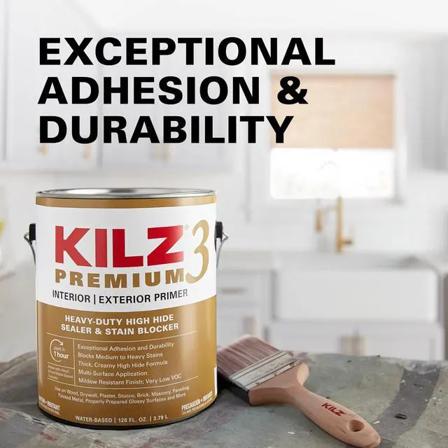 Alt view image 5 of 6 - 3 Premium Primer, Interior/Exterior, 5 Gallon