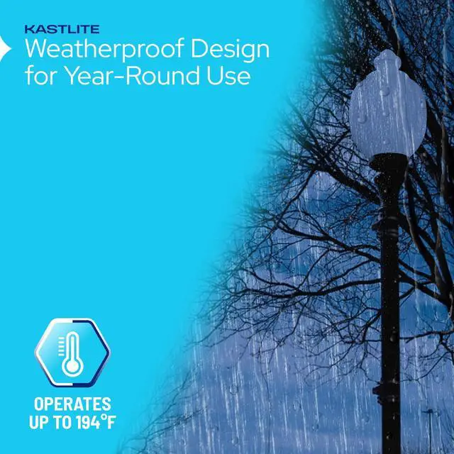 Alt view image 5 of 6 - Acorn Globe Lamp Outdoor Light Cover Replacement | White Polycarbonate Shade with 8"OD Fitter Neck | 26.88"H x 16.6"W Diffuser | 88266-WH-8F Plastic Outdoor Globe Light Cover | Made in USA