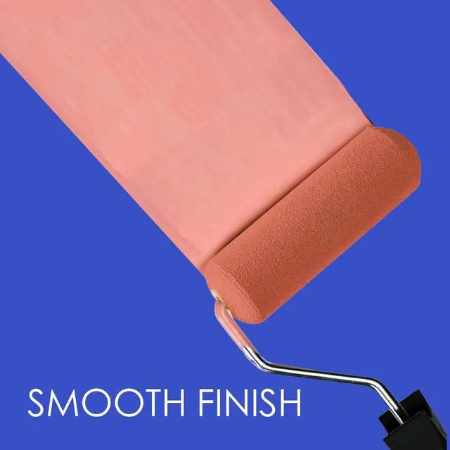 Alt view image 5 of 5 - Foam Paint Roller, 144 Pack 4 inch Shedless High Density Foam Mini Paint Roller Cover for Trim Wall Funiture Doors Cabinets, Cupboards