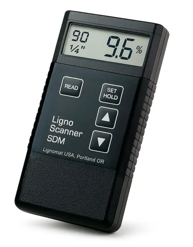 Main image of Ligno Scanner SDM Pinless Moisture Meter - Wood Moisture Meter for Hard & Soft Woods, Bamboos, Drywall & Concrete - Dual-Depth Humidity Tester & Detector for Flooring Inspectors & Flooring Installers