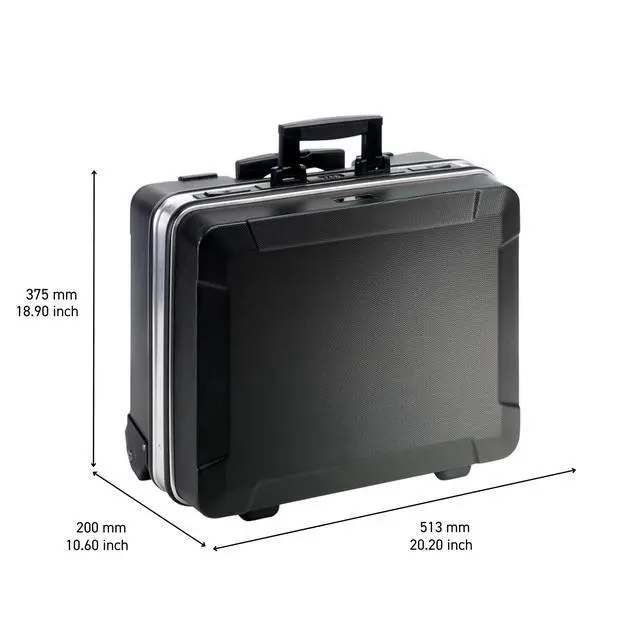 Alt view image 3 of 6 - B&W GO mobile tool case with MODULE tool storage system (ABS case, volume 36 l, 48 x 37.5 x 20 cm inner) 120.04/M, tools not included