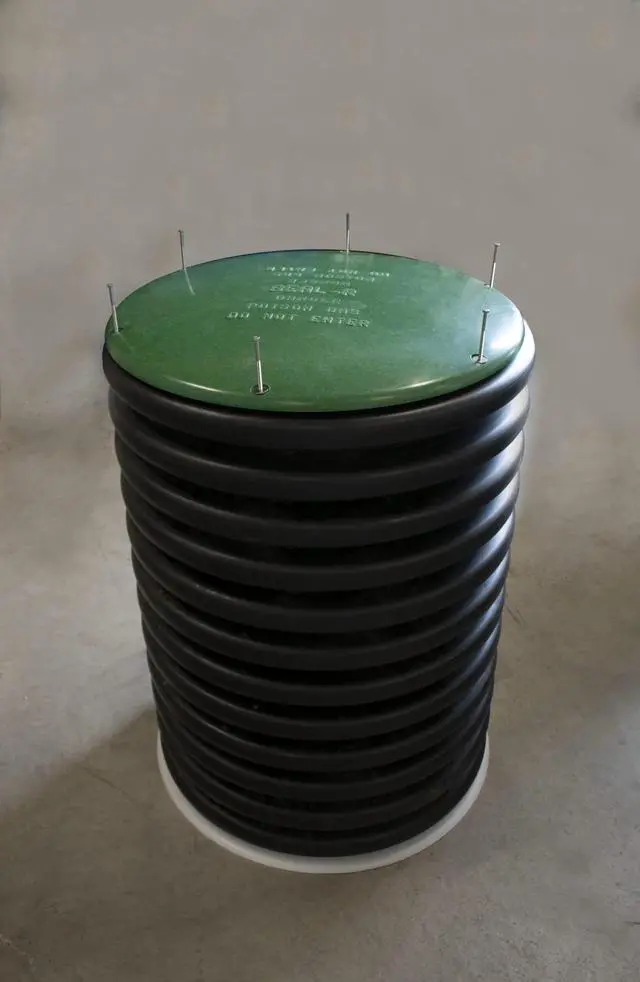 Alt view image 2 of 5 - 30" Septic Tank Cover | Plastic Cover | Septic Tank Riser Cover