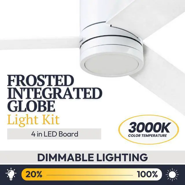 Alt view image 6 of 6 - 51465-01 Espy Ceiling Fan, 52, Bright White