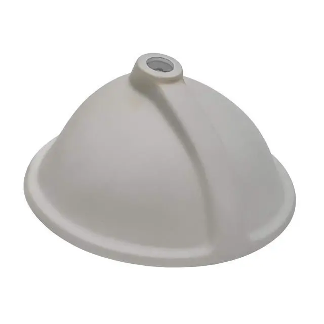 Alt view image 6 of 6 - 19 x 16 inch Undermount Bathroom Sink - White Oval Ceramic Bathroom Sinks with Overflow for Bathroom Vanity Sink, Porcelain Bathroom Basin - RVB0619