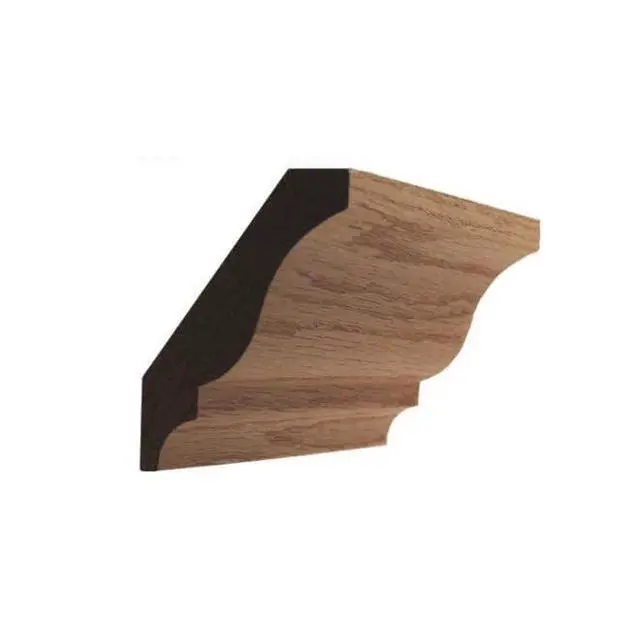 Alt view image 2 of 6 - EWCR12 Crown 3/4" x 3-5/8" Unfinished 2-7/8" High x 2" Deep, White Oak, 94"