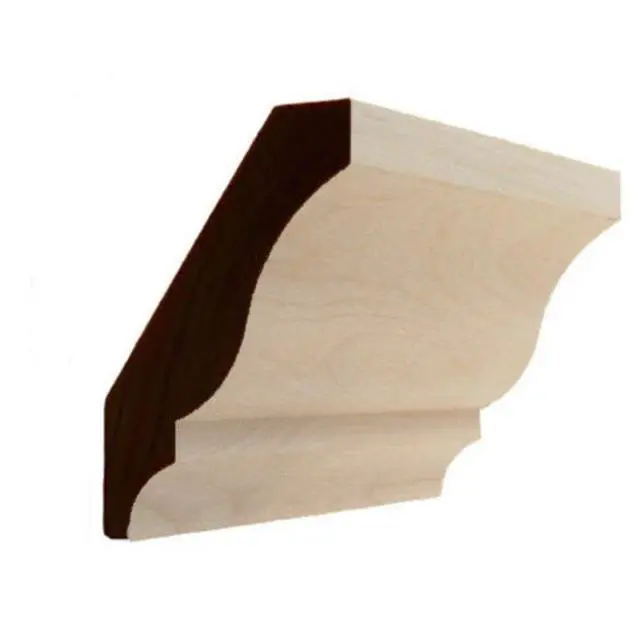 Alt view image 6 of 6 - EWCR12 Crown 3/4" x 3-5/8" Unfinished 2-7/8" High x 2" Deep, White Oak, 94"