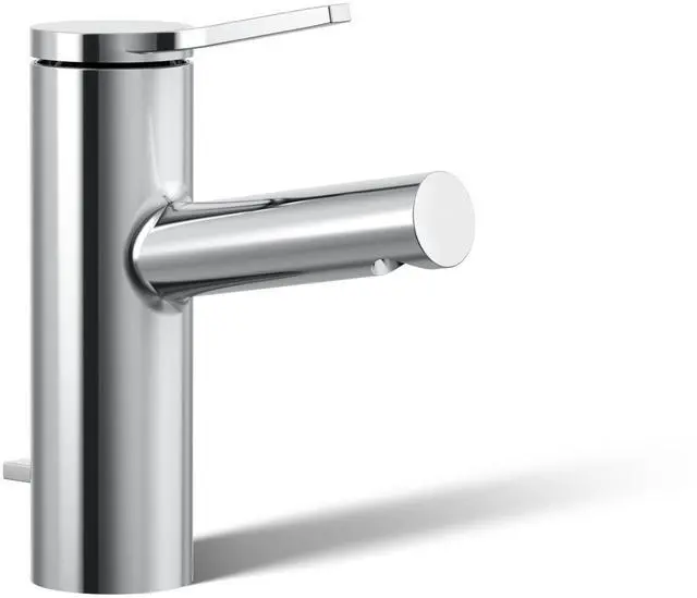 Main image of K-99491-4-CP Elate Single-Handle Bathroom Sink Faucet, Pop-Up Drain, 1.2 GPM, Single Lever Handle, Sleek Design, Polished Chrome