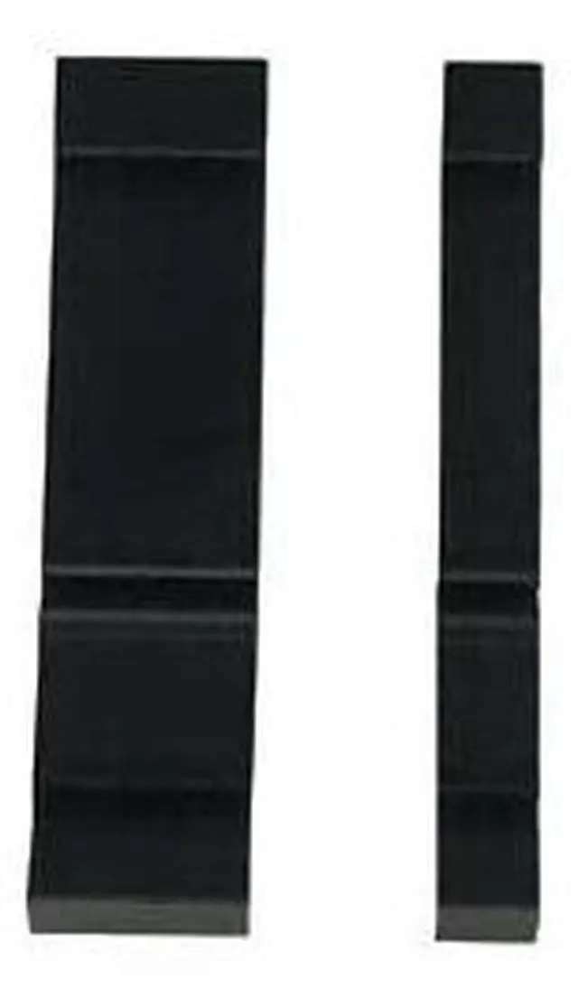 Main image of 2 Piece Devac Sash Stop Set - Black Aluminum