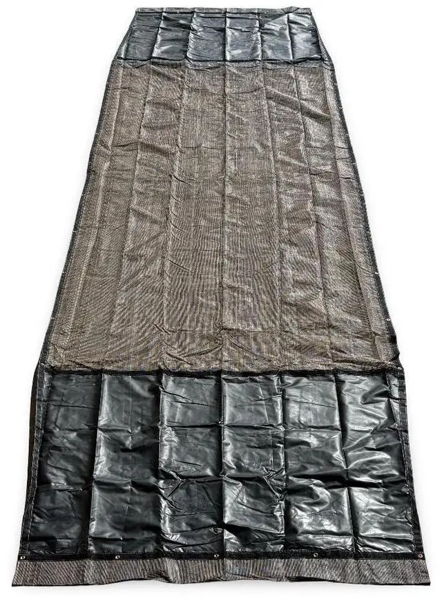 Main image of Kym Industries 28' Heavy Duty Multi-Mesh Pioneer 4500 Series Replacement Roll-Off Waste Auto Tarp
