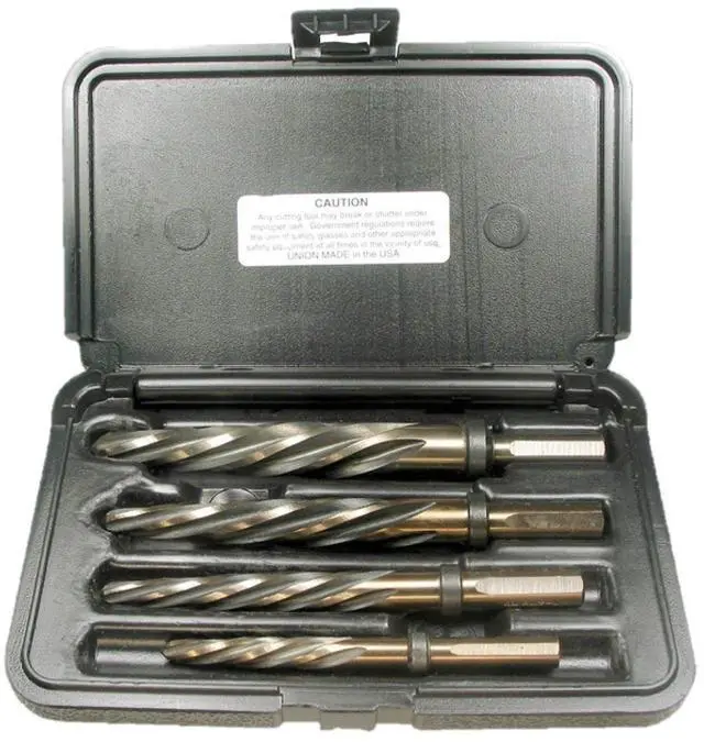 Main image of Viking Drill and Tool 12270 CR-4SP 4 piece Set Type 50-UB Standard Flute Magnum Super Premium Car Reamer