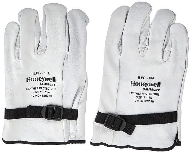Alt view image 5 of 5 - 3991-12 Large Hybrid Electric Safety Gloves - Leather Outer Glove Over Rubber Inner Glove Provides Protection for High Voltage Electric Vehicle and System Service; Size Large (1 pair)