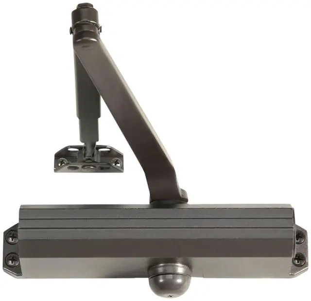 Main image of 1601 690 1601 Series Adjustable Door Closure, Tri-Style, Aluminum, Non Handed, 12.3" x 5.1" x 3.6", 1 Unit