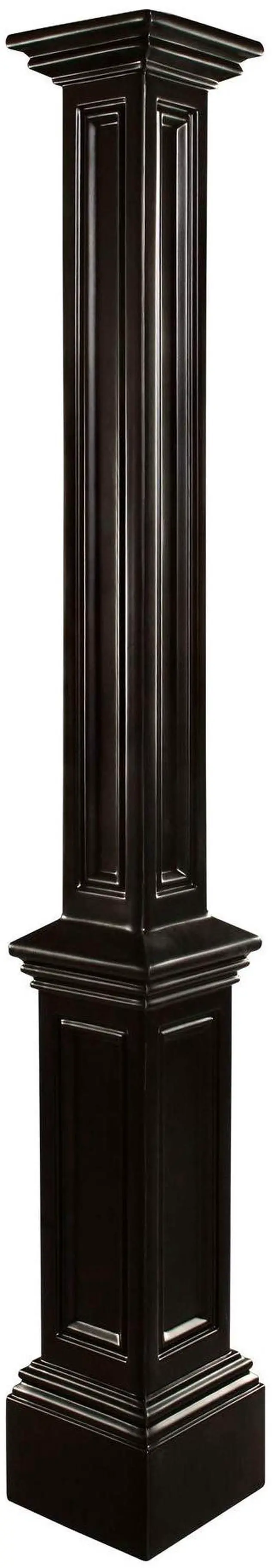 Main image of Signature Heavy Duty Outdoor Lamp Post - Easy Install for Porch & Patio Lights, Weather & Fade Resistant, Shock Resistant, DECORATIVE SLEEVE ONLY, Black