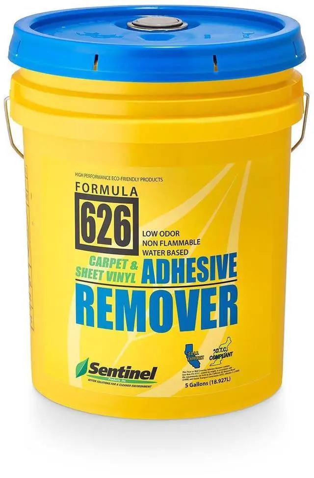 Main image of Sentinel Formula 626 Carpet and Sheet Vinyl Adhesive Remover, 5 Gallons
