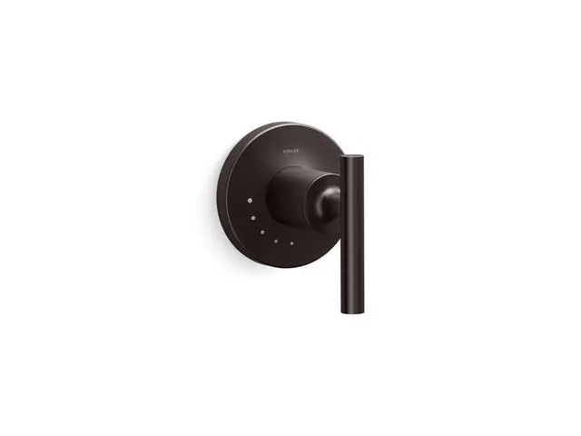 Alt view image 5 of 5 - Purist® Valve trim with lever handle for volume control valve, requires valve