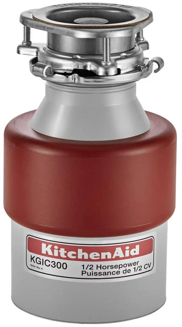 Main image of ® 84211643 1/2-Horsepower Continuous Feed Food Waste Disposer Replaces KGIC300H