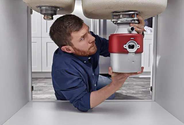 Alt view image 2 of 5 - ® 84211643 1/2-Horsepower Continuous Feed Food Waste Disposer Replaces KGIC300H