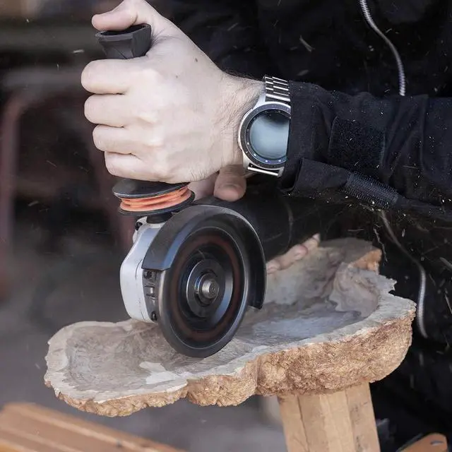 Alt view image 4 of 6 - Industrial Woodcarver | Ø 100 mm Carbide Wood Carving Disc for Angle Grinder | IND.FG.100