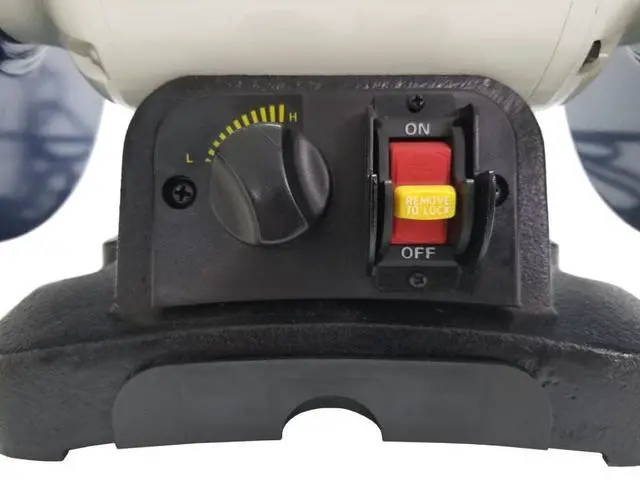 Alt view image 2 of 6 - Rikon 8In Variable Speed 3/4Hp Grinder