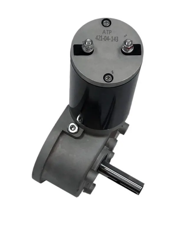 Alt view image 6 of 6 - 1500W/60:1-2.1 HP - Universal Replacement Dump Truck Trailer Tarp Motor w/Chrome Cover