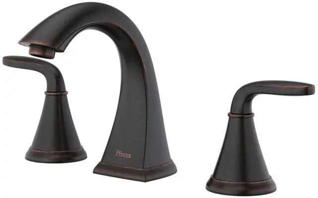 Alt view image 5 of 6 - LG49-WF0K, 2-Handle 8" Widespread Bathroom Faucet, Brushed Nickel