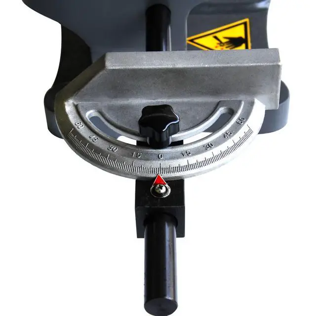 Alt view image 5 of 6 - Throatless Sheet Metal Shear, 16-Gauge Manual Bench Cutter MMS-3 for Steel Plate, Fabrication and Hobby Workshops