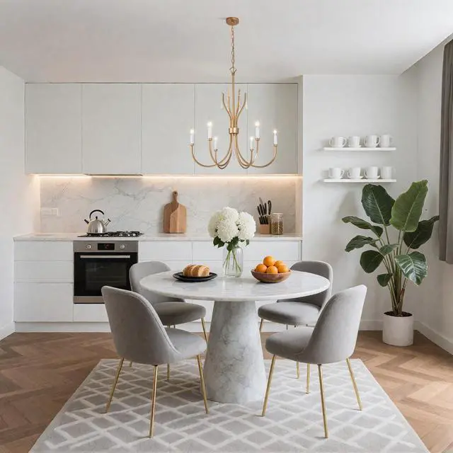 Alt view image 3 of 6 - Antique Gold Chandelier for Dining Room, 6-Light Gold Chandeliers with Crystal, Vintage Modern Chandelier Hanging Light Fixtures in Brushed Finish for Kitchen Island, Living Room, Foyer