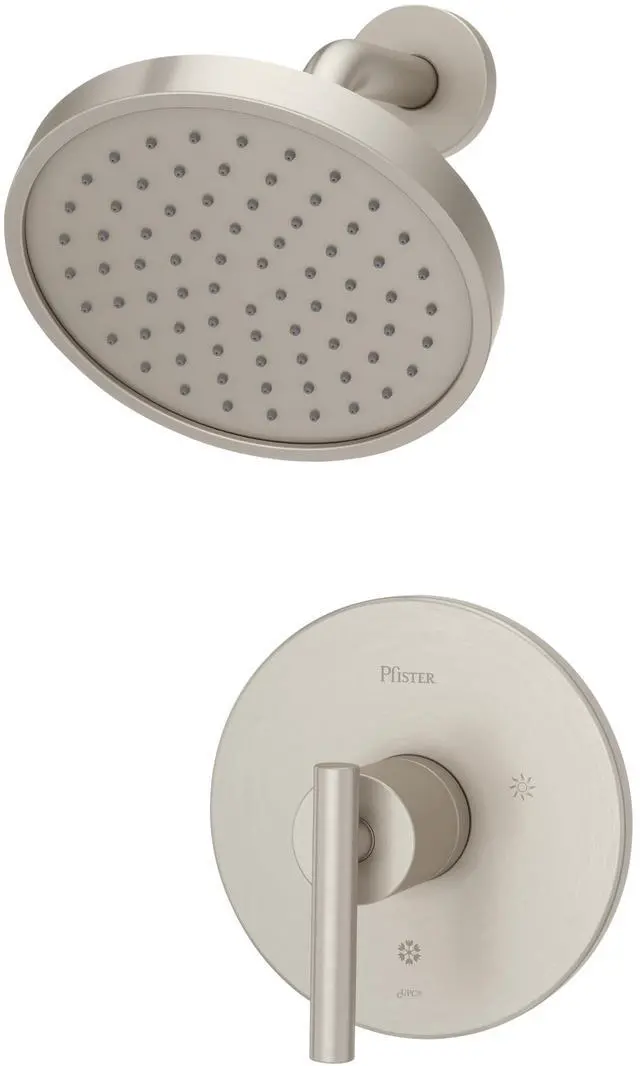 Main image of LG897NCK Contempra-Bath 1-Handle Shower Only Trim, Brushed Nickel, 1.8 gpm