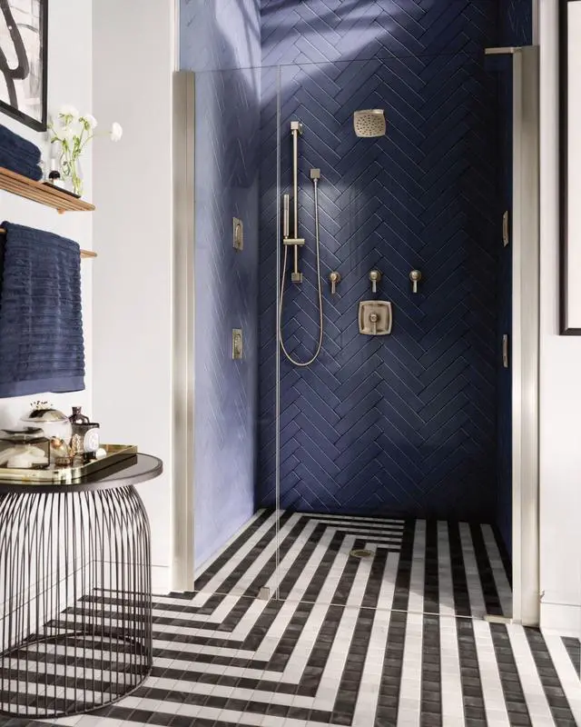 Alt view image 2 of 4 - Brushed Nickel One-Function Eco-Performance Modern Handshower with 30-Inch Slide Bar and 69-Inch Hose, 3988EPBN