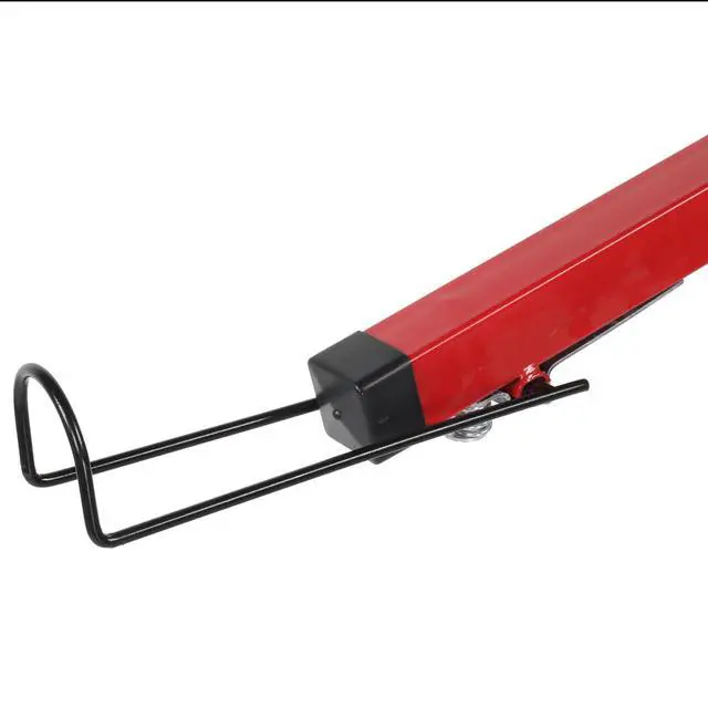 Alt view image 3 of 6 - 16FT Drywall Lift Plasterboard Sheetrock Hoist Lifter Carrier with Safety Lock, Red