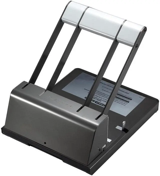 Main image of 03200 Xtreme Duty 2-3 Hole Punch, 160-Sheet Capacity, Black/Silver