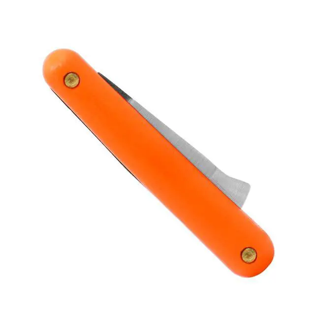 Alt view image 2 of 6 - K106 Budding and Grafting Folding Knife, 2.25 Inch Stainless Steel Blade, Orange - 10 Pack