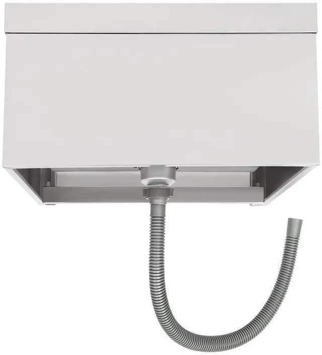 Alt view image 5 of 6 - Commercial Mop Sink 24x24x13in, 304 Stainless Steel Utility Mop Basin with Drain Assembly Wall-Mounted 9" Deep Tub for Restaurant/Hospital