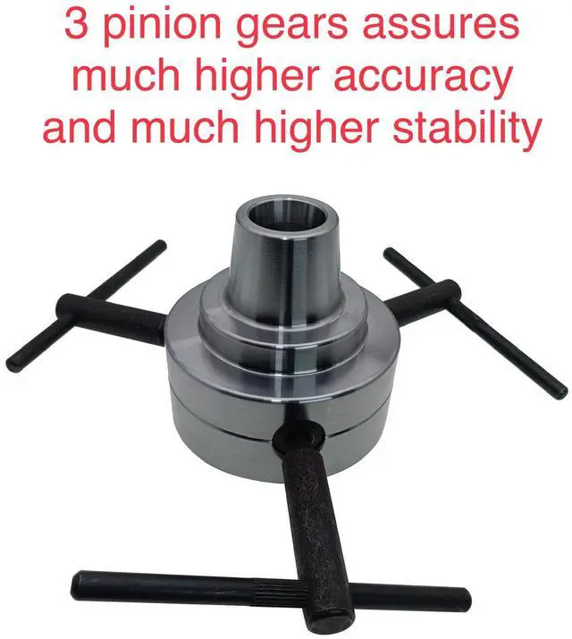 Alt view image 2 of 5 - 5C Collet Chuck,5C Holder W.Semi-finished Adapter 1-3/4" x 8 Thread for Lathe Chuck Tool Holder,Accuracy:.0004-.0006 TIR