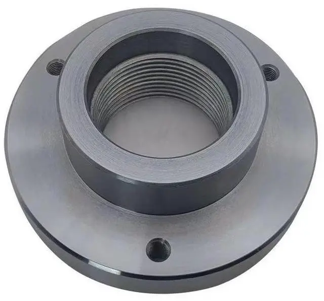 Alt view image 4 of 5 - 5C Collet Chuck,5C Holder W.Semi-finished Adapter 1-3/4" x 8 Thread for Lathe Chuck Tool Holder,Accuracy:.0004-.0006 TIR