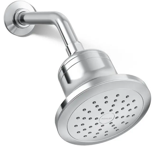 Main image of K-33631-Y-CP Cinq Round Single-Function Filtered Showerhead, Five-Layer Filtration, 2.5 GPM, Full Coverage Spray, Premium Durable Material, Polished Chrome