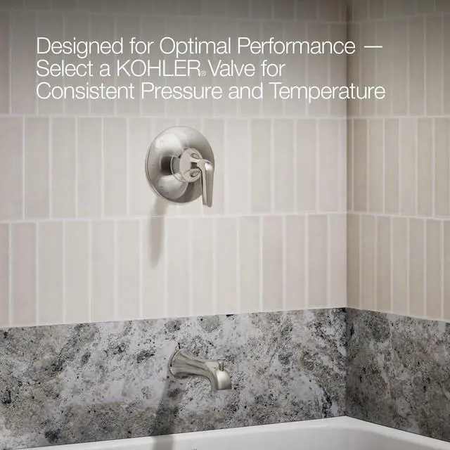 Alt view image 5 of 6 - K-TS22026-4-CP - Tub and Shower Faucet