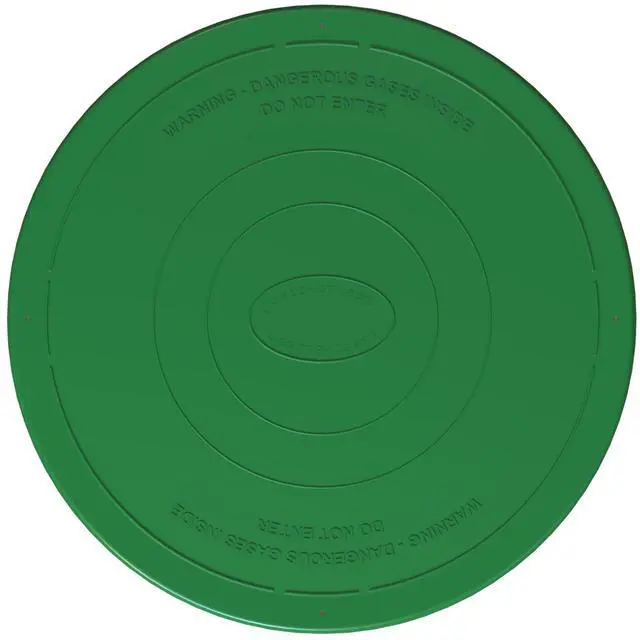 Main image of Septic Tank Cover - Fits 23.5" to 24" ID Corrugated Pipe