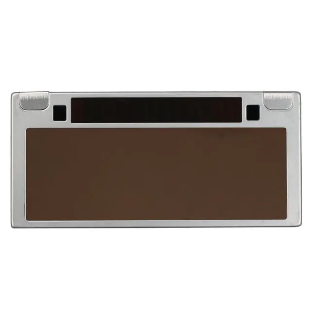 Alt view image 5 of 6 - Armour Guard Clairvoyant 3.0 Crystal Clear Blue View 2 X 4.25 Multi Shade Autodarkening Lens, Gold Plated