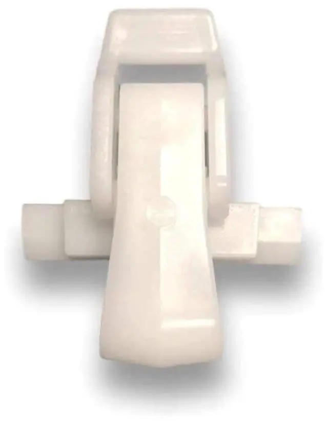 Alt view image 2 of 5 - Vaportight/Vaporproof Covers Latches | White Clips | Made in USA (200 Pieces)