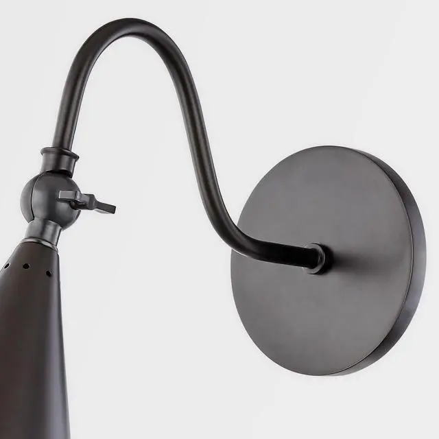 Alt view image 3 of 6 - Mitzi H285101-OB Lupe Wall Sconce, Old Bronze