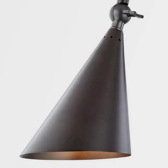 Alt view image 4 of 6 - Mitzi H285101-OB Lupe Wall Sconce, Old Bronze