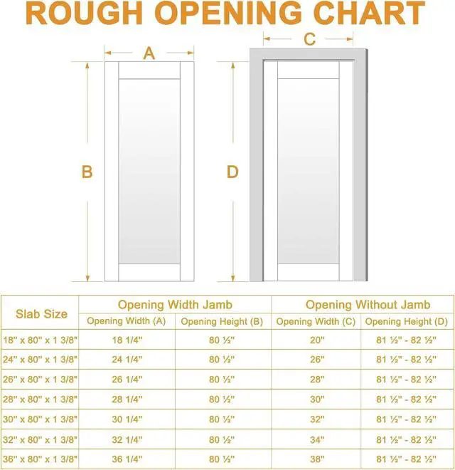 Alt view image 4 of 6 - 30" x 80" Clear Glass Slab Door, 15-Lite Glass French Interior Door, Pre-Finished Paintable Single Panel for Living Room Pantry Laundry Closet as Prehung, Pocket, Bifold Barn Doors-Shaker w/o Hardware