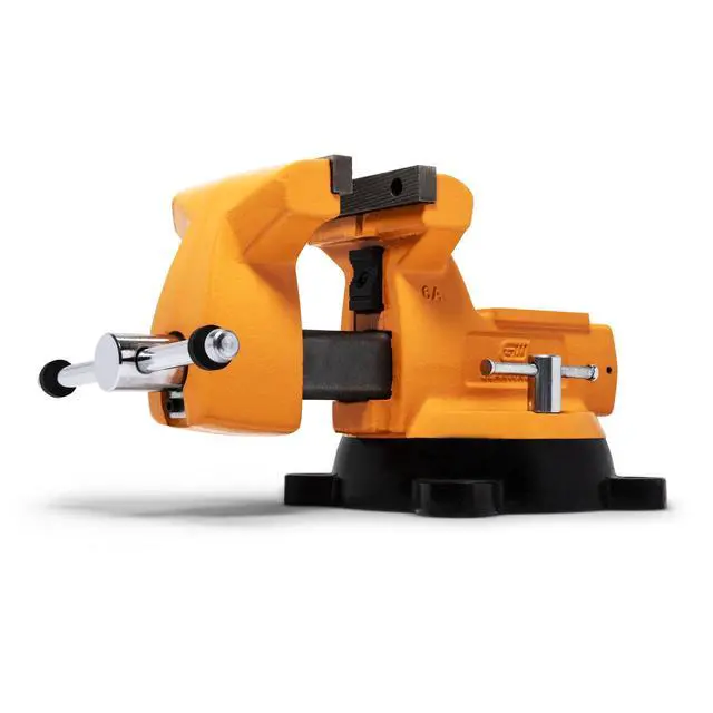 Alt view image 2 of 5 - 6" Mechanic's Bench Vise with Anvil | GWBVA6