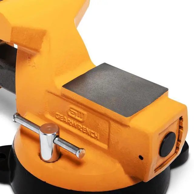 Alt view image 3 of 5 - 6" Mechanic's Bench Vise with Anvil | GWBVA6