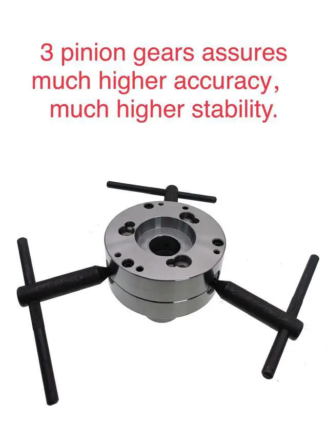 Alt view image 2 of 4 - D1-4 Mounting,5C Collet Chuck Closer For Lathe Chuck Tool Holder,Accuracy:.0004-.0006 TIR