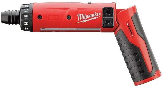 Main image of M18 4-Volt Lithium-Ion 1/4 in. Dual Speed Cordless Hex Screwdriver (Tool-Only) 21 Position Clutch