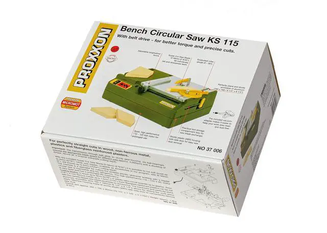 Alt view image 3 of 3 - Bench Circular Saw KS 115, 37006, Green