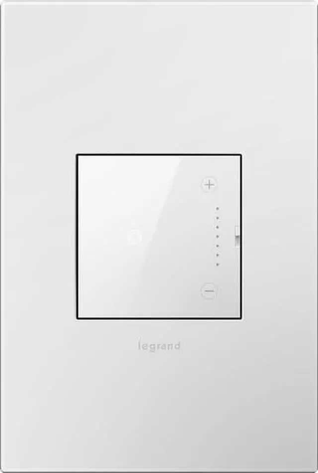 Alt view image 2 of 6 - Legrand ® Touch Tru-Universal Dimmer, White Finish, ADTH703TUW4